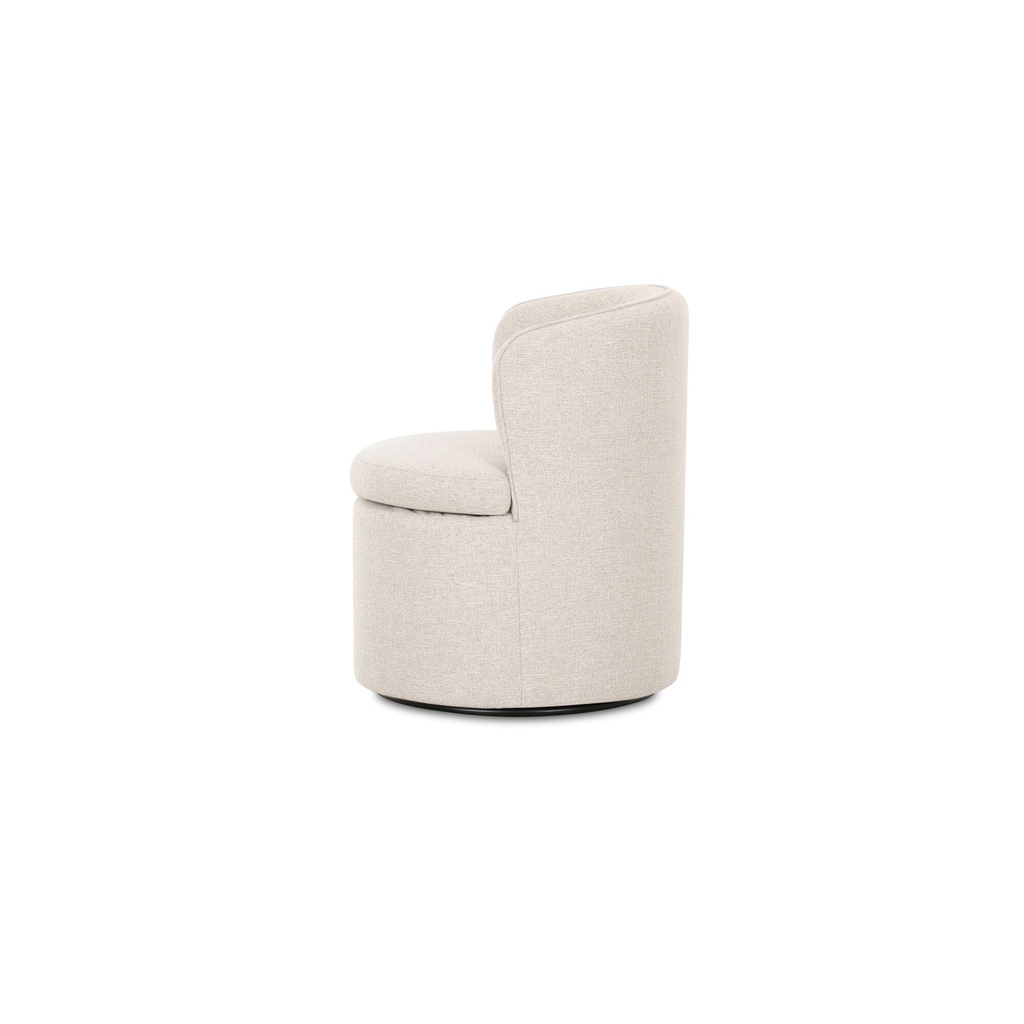 Dane Swivel Dining Chair Oatmeal - 3