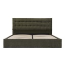 Sebastion King Storage Bed Green - 3