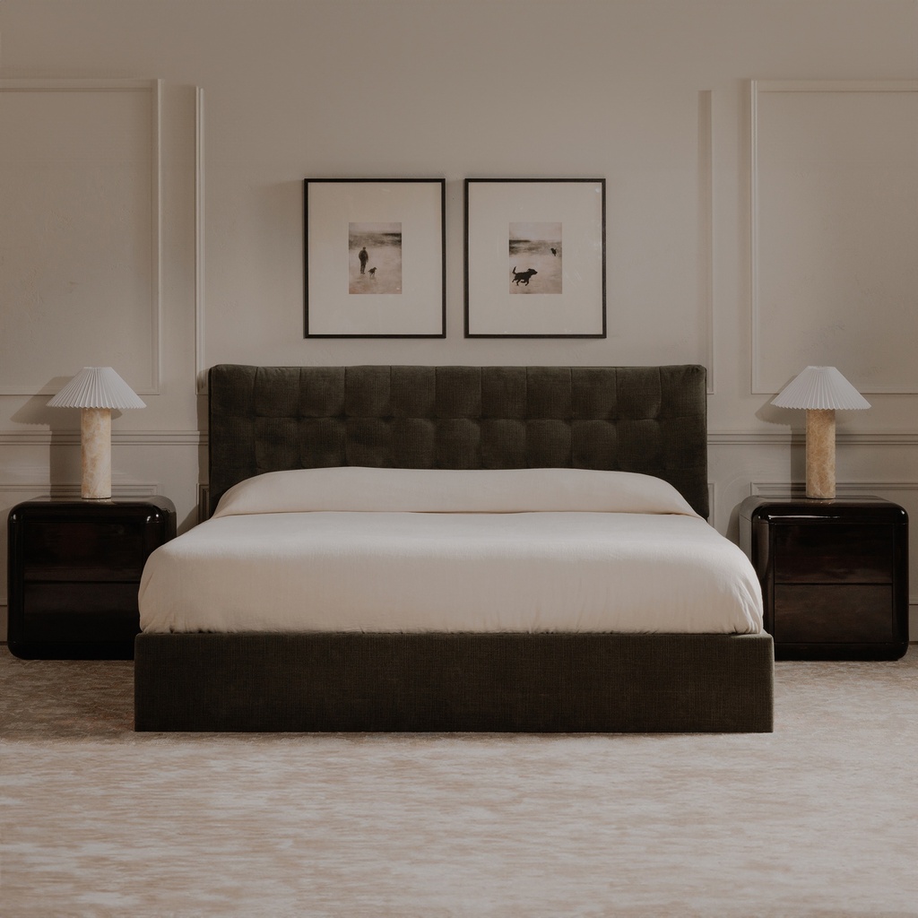 Sebastion King Storage Bed Green - 7