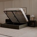 Sebastion King Storage Bed Green - 9