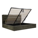 Sebastion Queen Storage Bed Green - 1