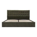 Sebastion Queen Storage Bed Green - 3