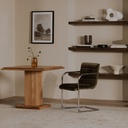 Pedro Dining Chair Green Mohair Set of Two - 7