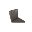 Demi Dining Chair Brown Leather-Set of Two - 6