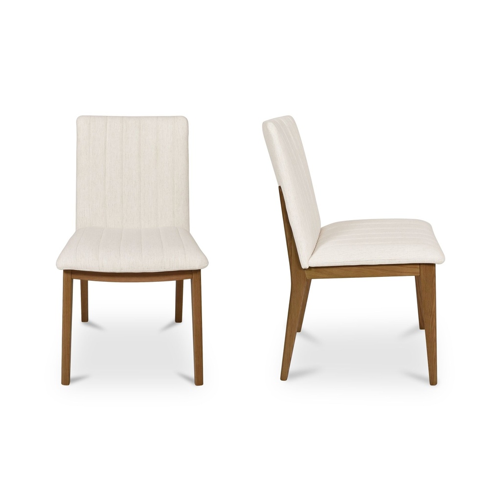 Demi Dining Chair Cream-Set of Two - 3