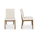 Demi Dining Chair Cream-Set of Two - 3