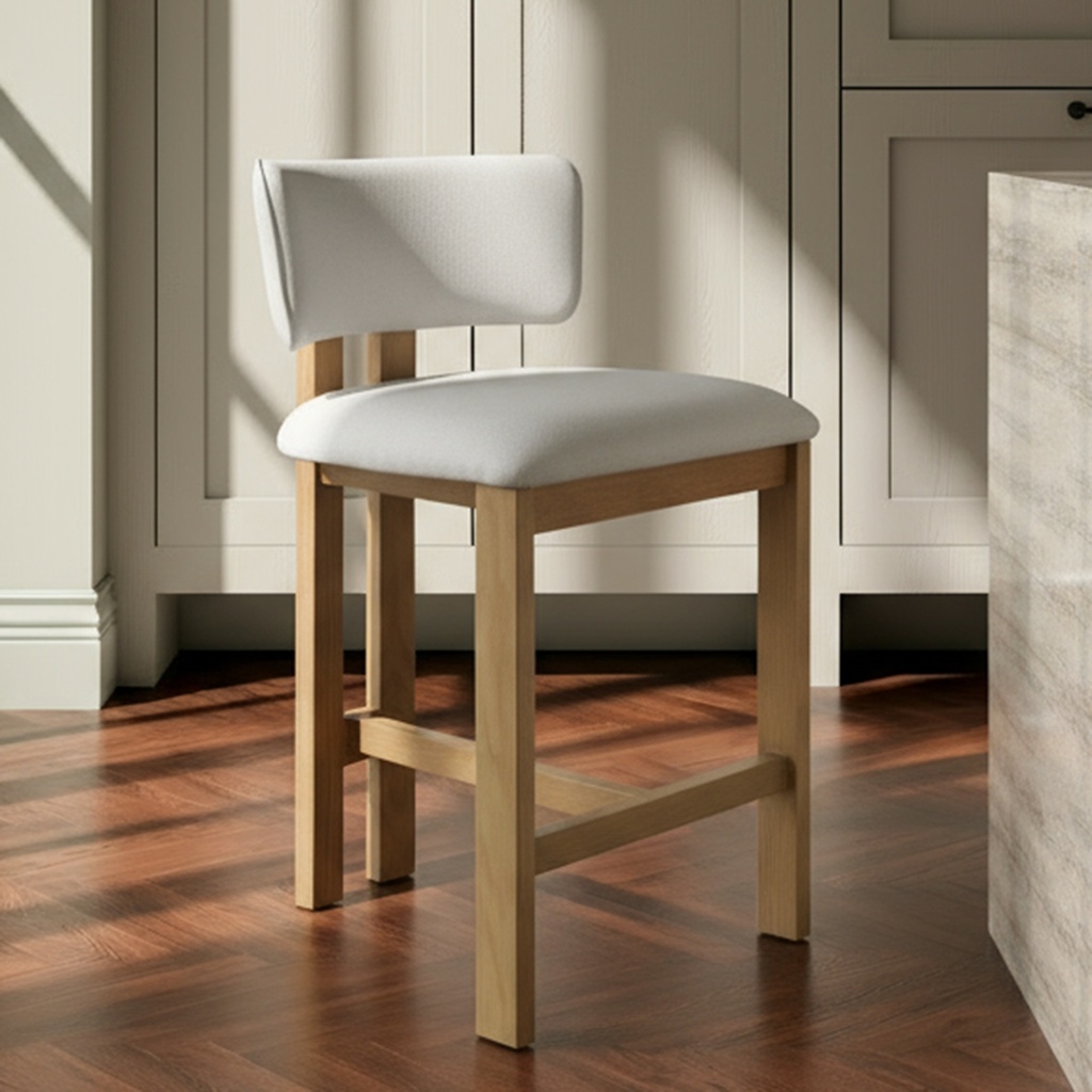 Morel Counter Stool Cream - 7