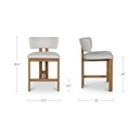 Morel Counter Stool Cream - 8