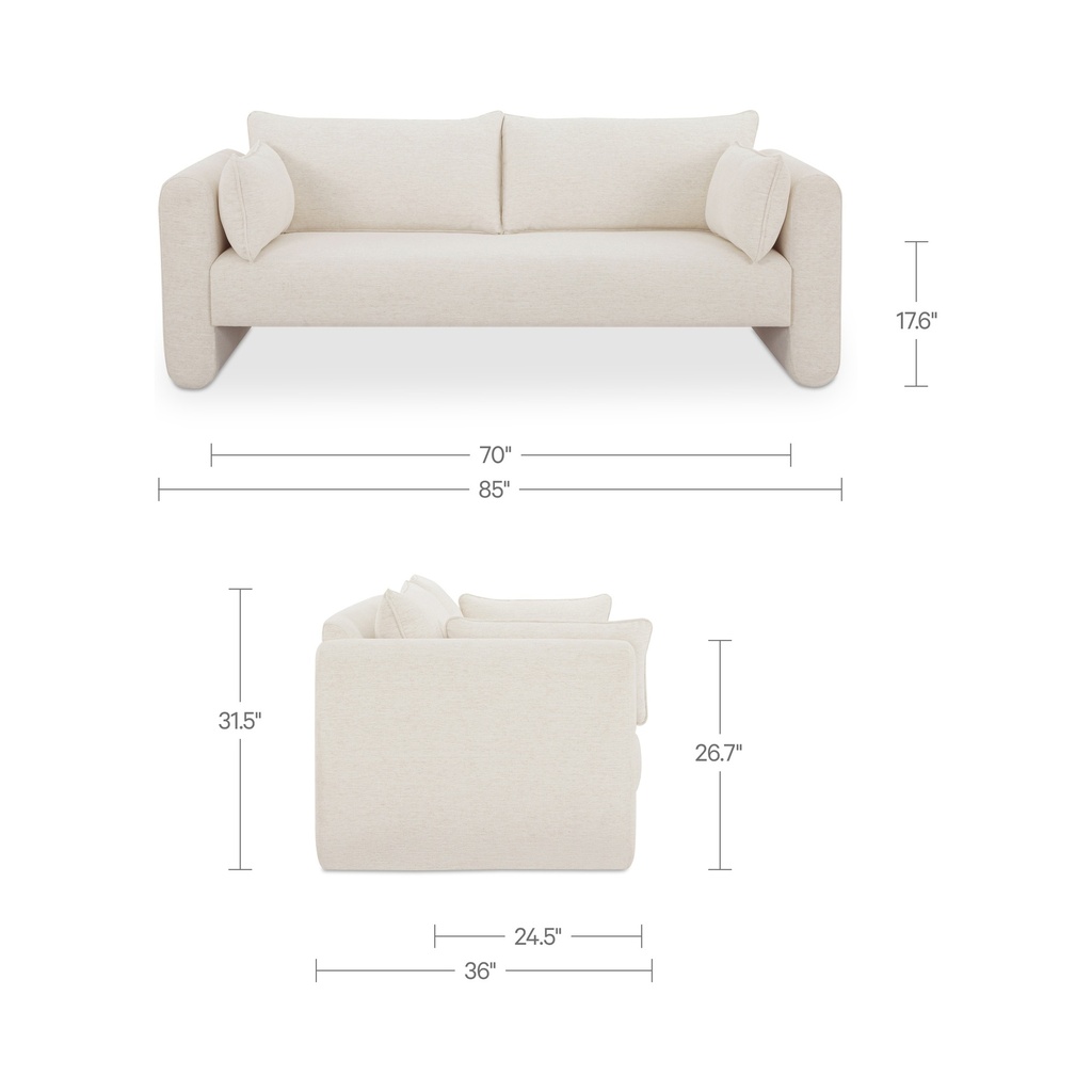 Moore Sofa Oat - 6