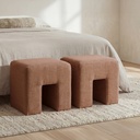 Aidy Stool Washed Pink - 5