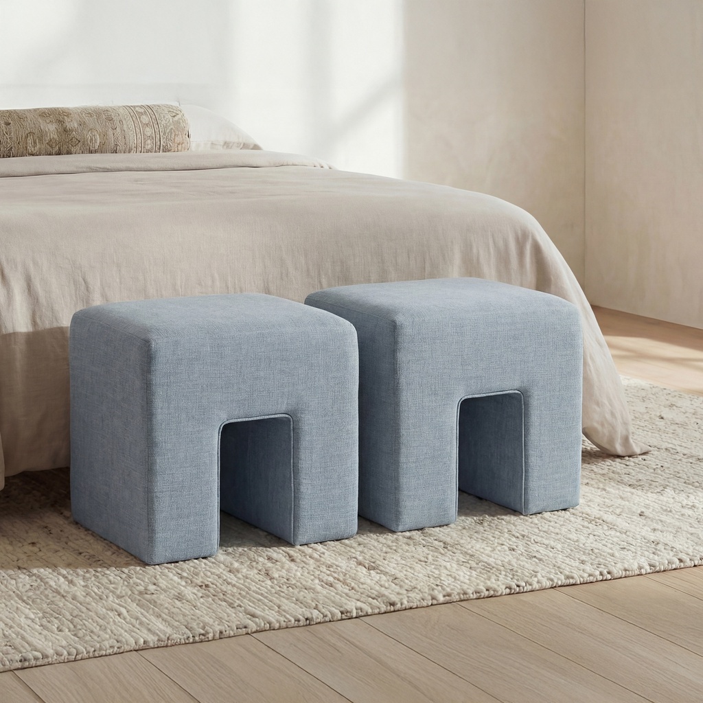 Aidy Stool Light Blue - 5