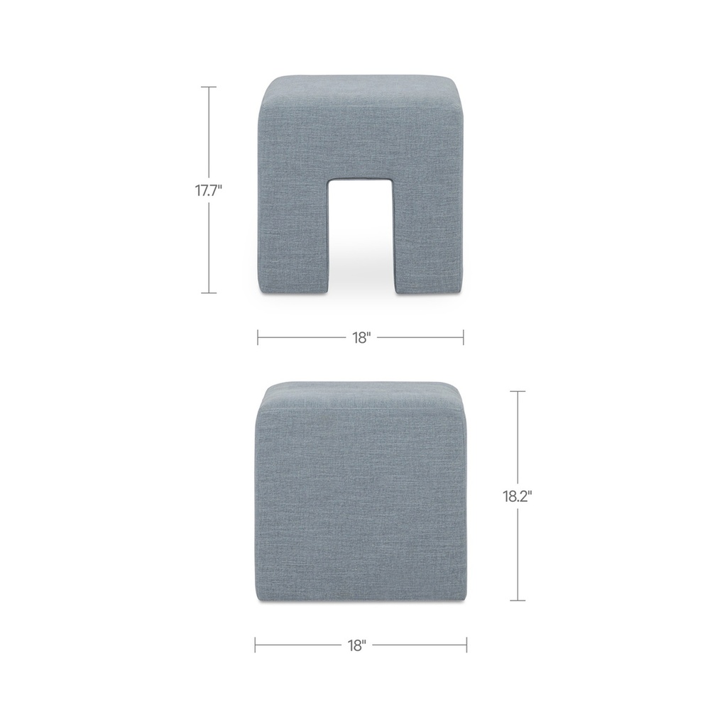 Aidy Stool Light Blue - 6