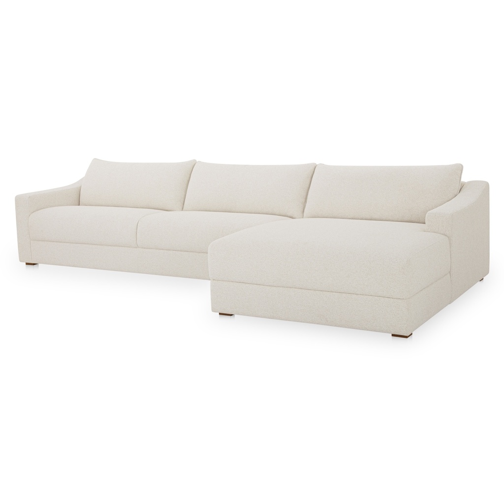 Farrow Sectional Flecked Oat Right - 1
