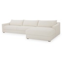 Farrow Sectional Flecked Oat Right - 1