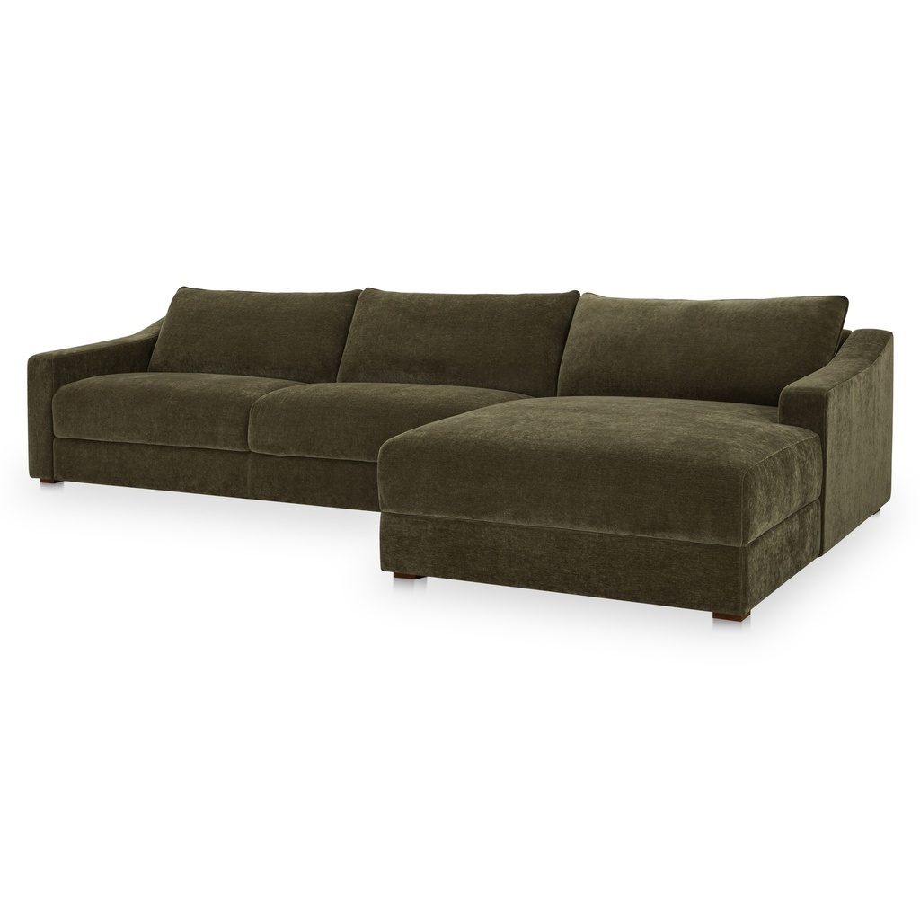 Farrow Sectional Cedar Green Right - 1