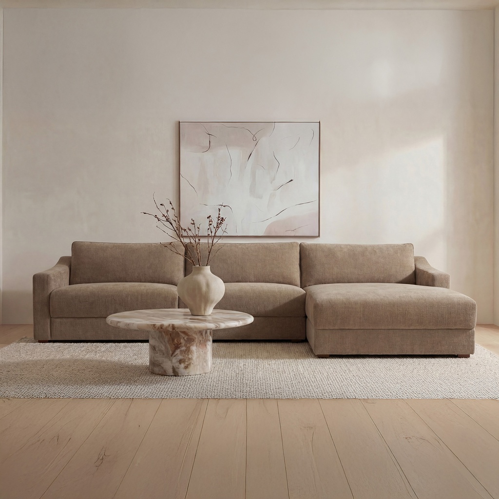 Farrow Sectional Taupe Right - 6