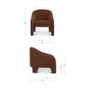 Tuva Accent Chair Toffee - 7