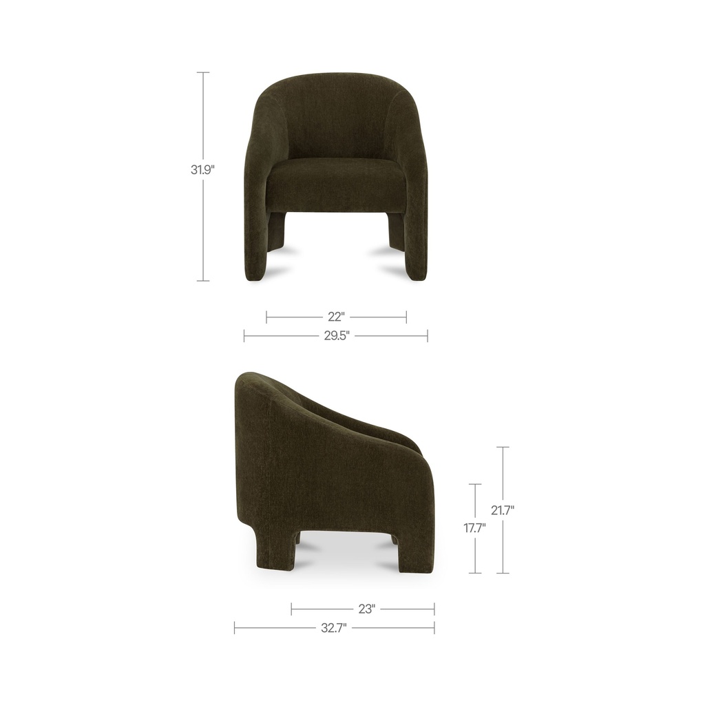 Tuva Accent Chair Cedar Green - 7