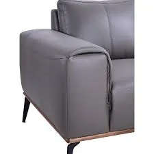 Pietro side detail leather sofa.webp