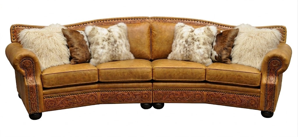 Cartwright-leather-conversation-sofa-fur-pillows.jpg