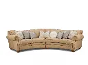 Cartwright leather conversation sofa sectional