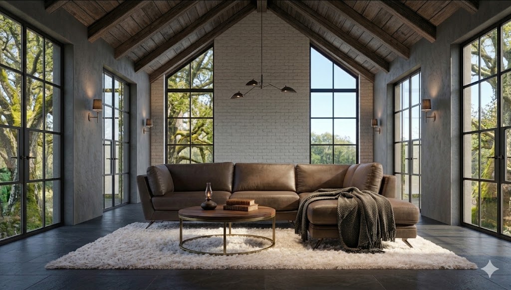 Enso Leather Sectional