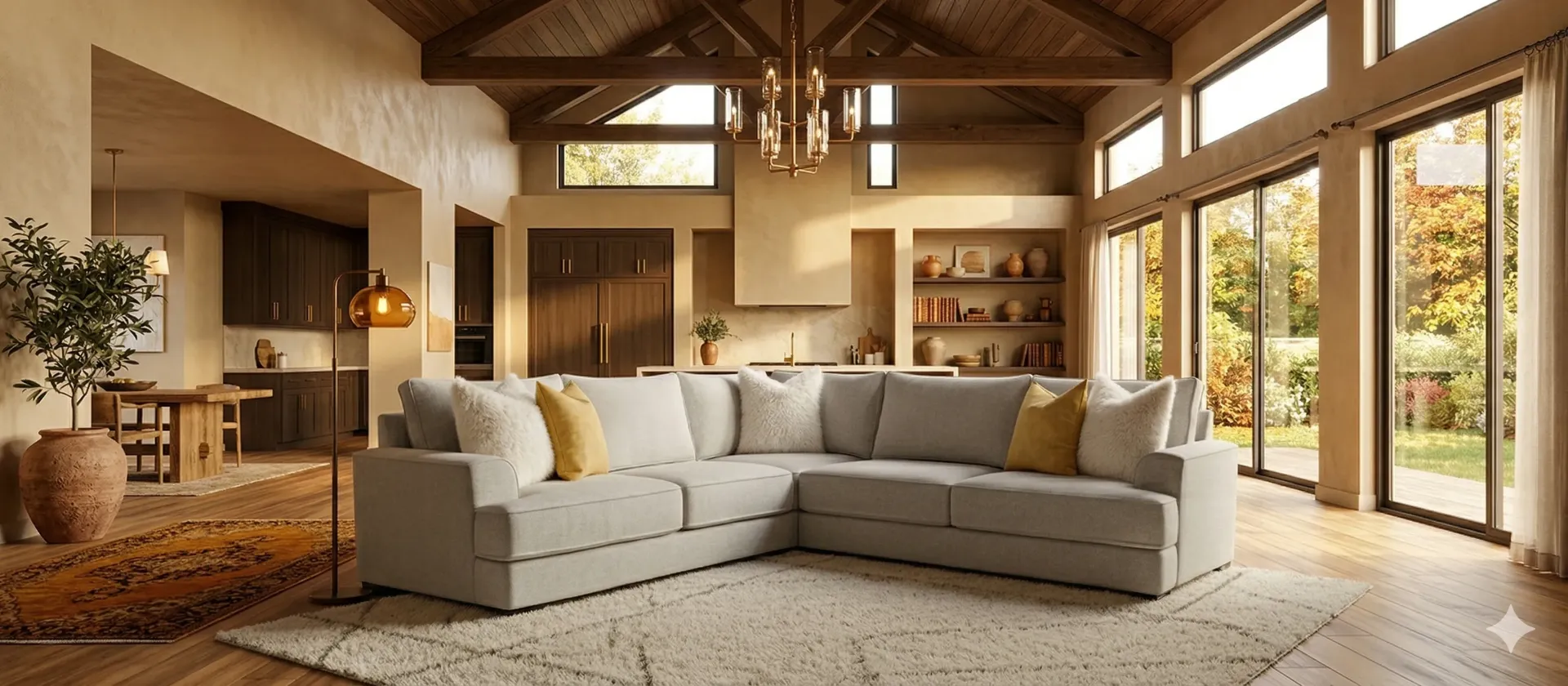 Cascade customizable Sectional or Sofa