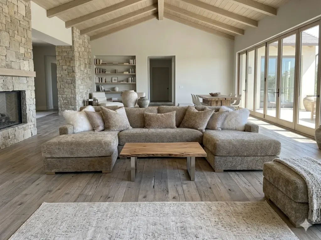 [1080-20] Belize double chaise custom sectional or sofa