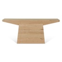 Anvil 68" Console Table in Natural Oak