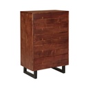 Aspen 34" Tall Chest in Walnut