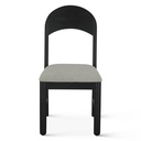 Bilboa 18" Upholstered Dining Chair in Black