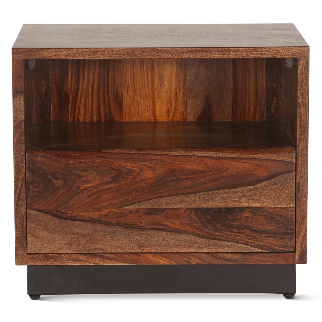Brisbane 26" Nightstand in Natural Sheesham