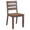 Casablanca 18" Ladder Back Dining Chair in Toffee Nut
