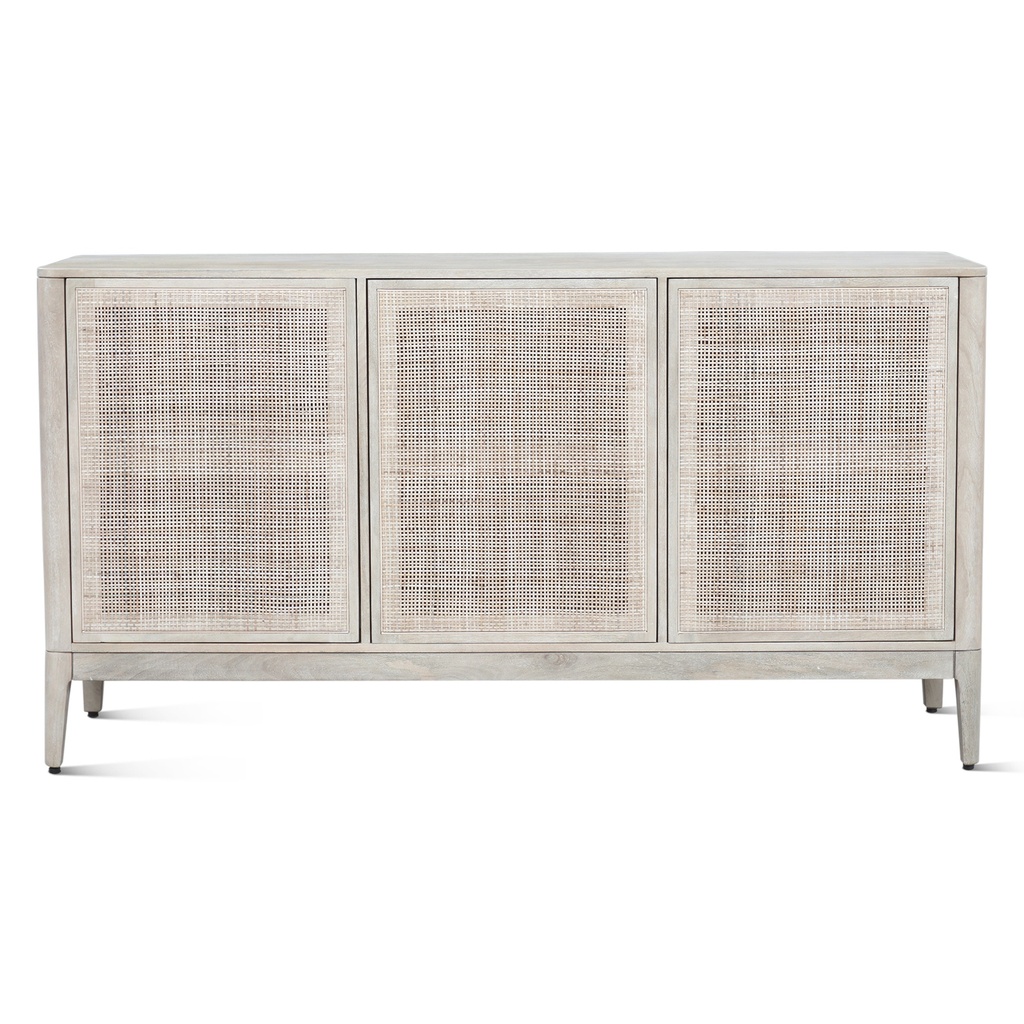 [FCA-SB64NW-3D] Casablanca 64" Sideboard in Natural White