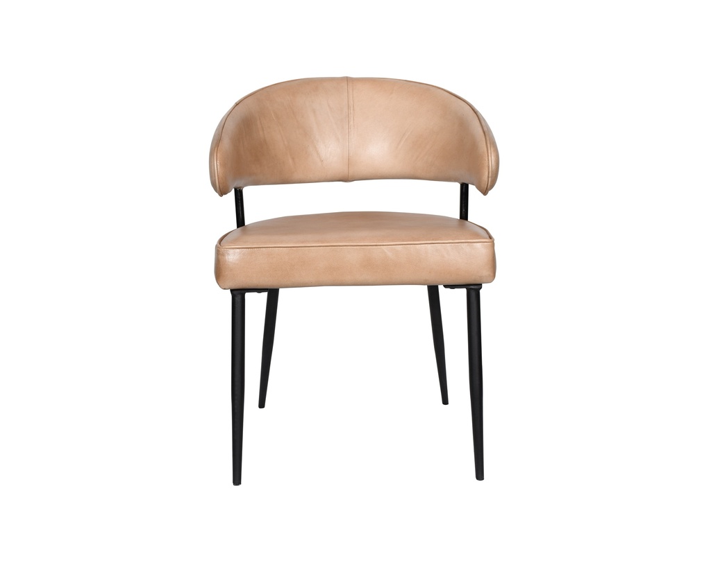 [FEX-DAC-AI] Essex Dover 23" Armchair in Antique Ivory Leather