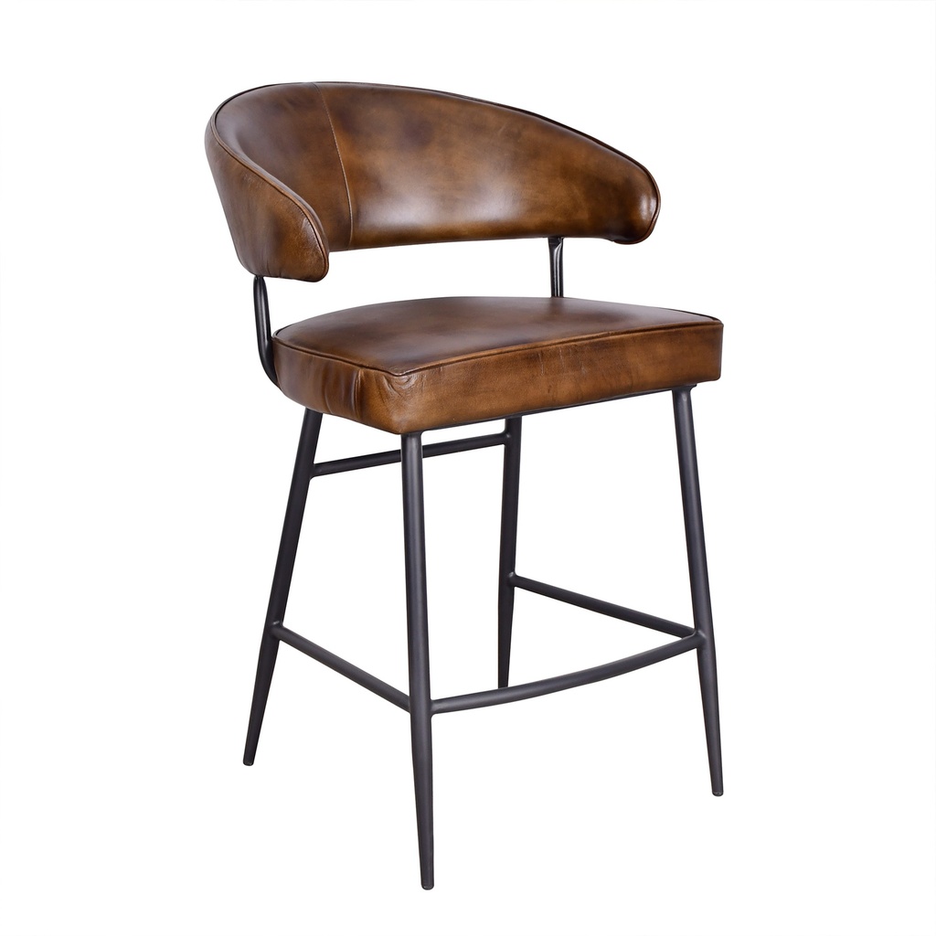 [FEX-DCC-CH] Essex Dover 22" Counter Chair in Hand Washed Chestnut