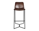 Essex Morgan 18" Bar Chair in Hand Washed Chestnut
