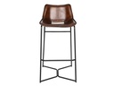 Essex Stanley 19" Bar Chair in Hand Washed Chestnut