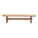 Flagstaff 74" Bench in Natural Distressed Oak