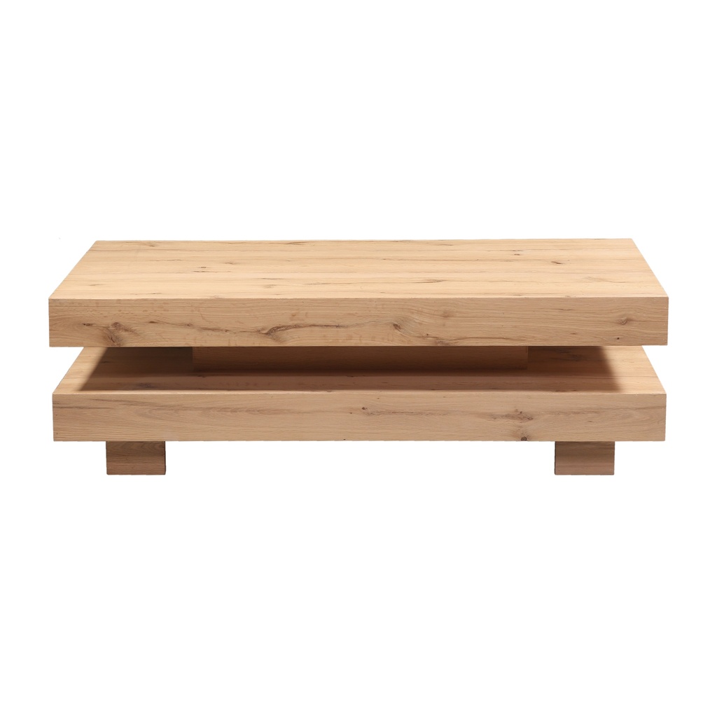 [FFF-CT55DO] Flagstaff 55" Coffee Table in Natural Distressed Oak
