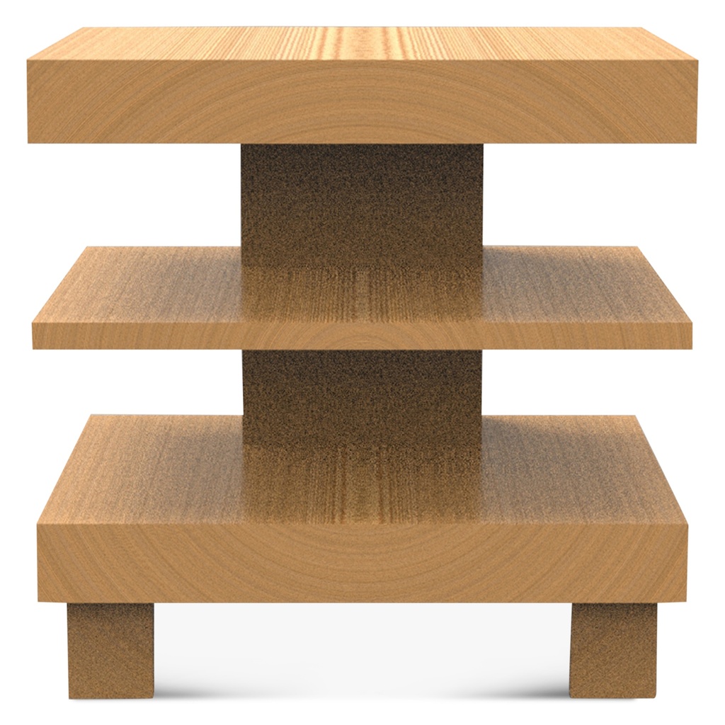 [FFF-ST24DO] Flagstaff 24" Side Table in Natural Distressed Oak