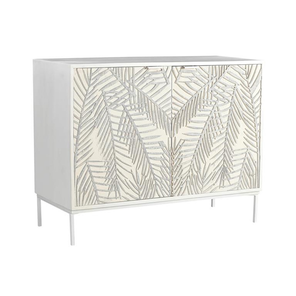 [FFN-CB38CW] Fern 38" Cabinet with Two Doors in Coastal White