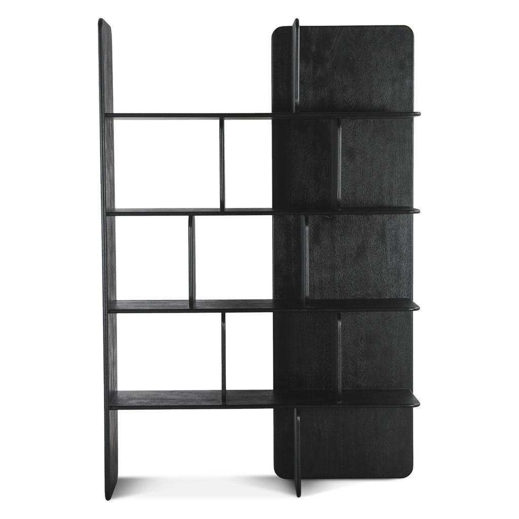[FHN-BS48BLK] Hunter 48" Bookshelves in Black