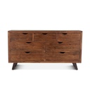 London Loft 71" Dresser in Walnut