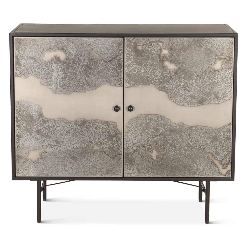 [FMB-BC18XB] Moab 39" Bar Cabinet in Oxidized Black
