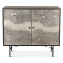 Moab 39" Bar Cabinet in Oxidized Black