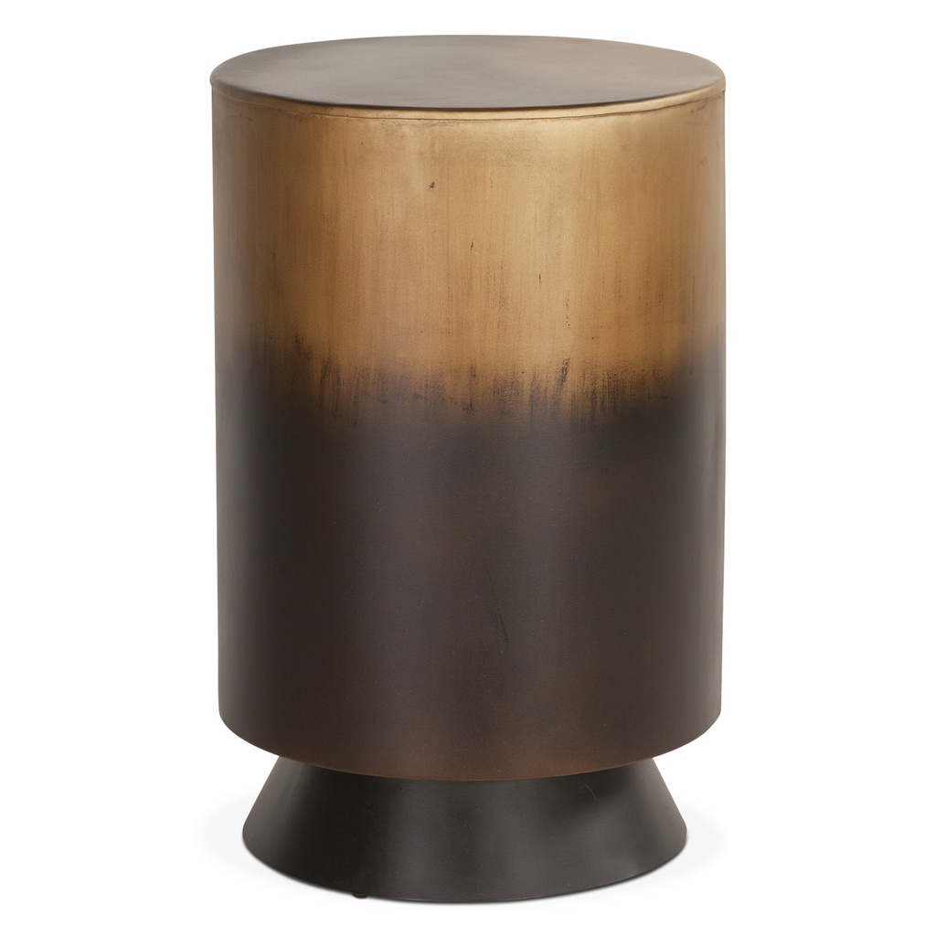 [FMB-ST15XB] Moab 15" Side Table in Oxidized Brass