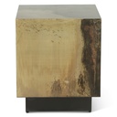 Moab 20" Side Table in Oxidized Copper
