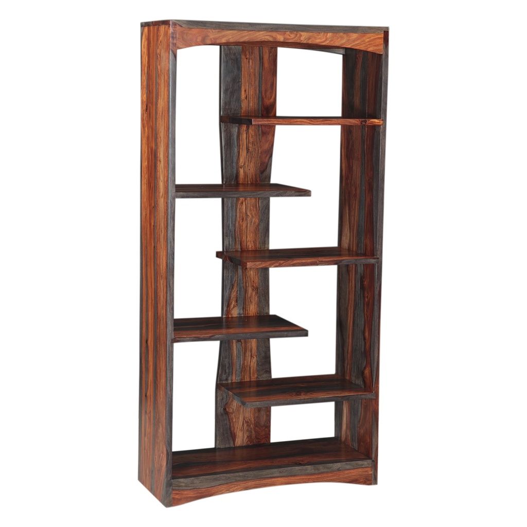 Meridian 34" Open Bookshelf in Capri Sheesham
