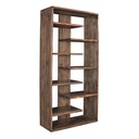 Miles 34" Bookshelf in Brownstone